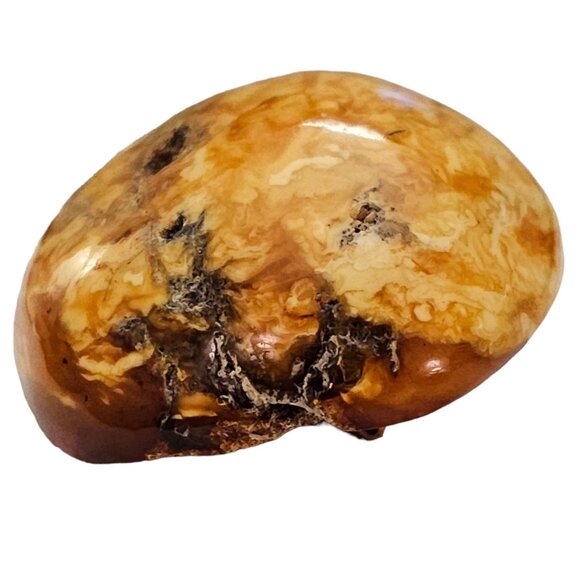 Russian Baltic Amber Brooch L317 - Picture 2 of 7